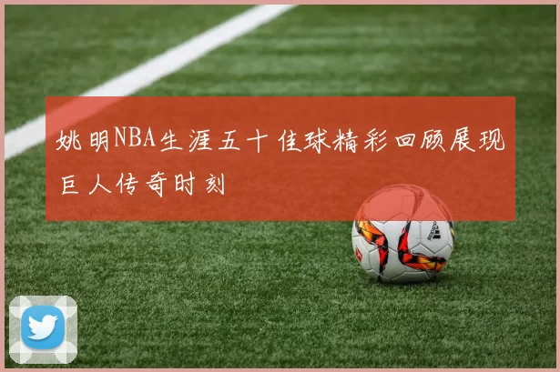 姚明NBA生涯五十佳球精彩回顾展现巨人传奇时刻