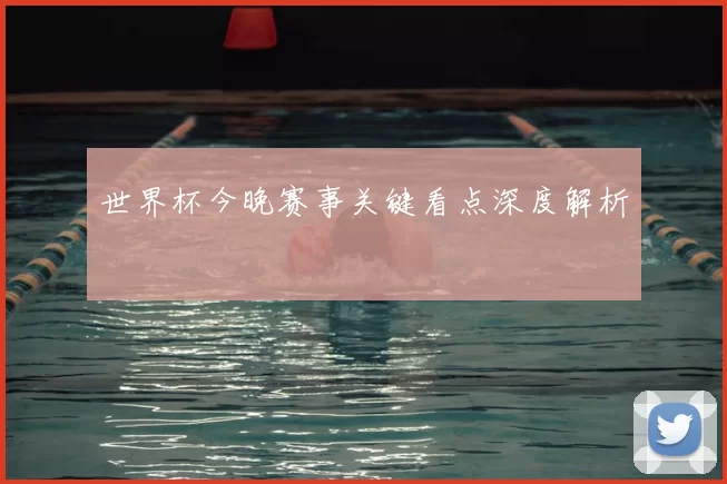世界杯今晚赛事关键看点深度解析